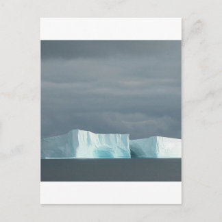 Twillingar av atypisk glaciär (Ocean Glacier) Vykort