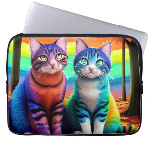 Twillingar av Cats Digital Art-56467 Laptop Fodral