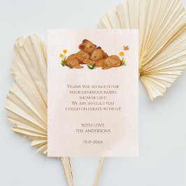 Twillingar Bebisdusch - ett könsmässigt tack för d