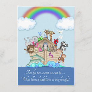 Twillingar Birth Notice - Noahs Ark Meddelande