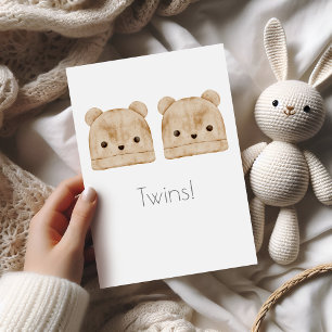 Twillingar Boho Baby Grattiss Card Kort
