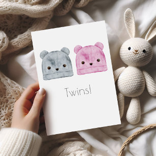 Twillingar Boho Baby Grattiss Card Kort
