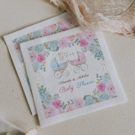 Twillingar Boy and Girl Shower Decor Pappersservett
