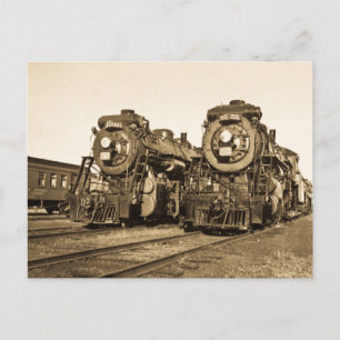 ’Twillingar’ CN Railroad Locomotives 3461 and 3501 Vykort