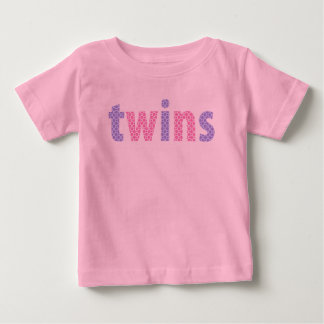 TWILLINGAR COLLECTION - flickor {violet + rosa} Tee