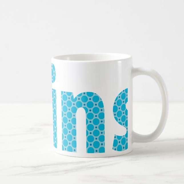 TWILLINGAR COLLECTION - pojkar {aqua} Kaffemugg (Höger)