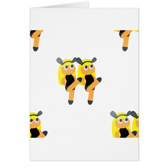 twillingar emoji hälsningskort (Framsidan)