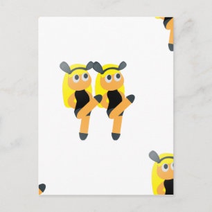 twillingar emoji vykort