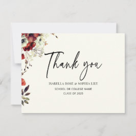 Twillingar för Blommigt av minimal Elegant i Stude Tack Kort