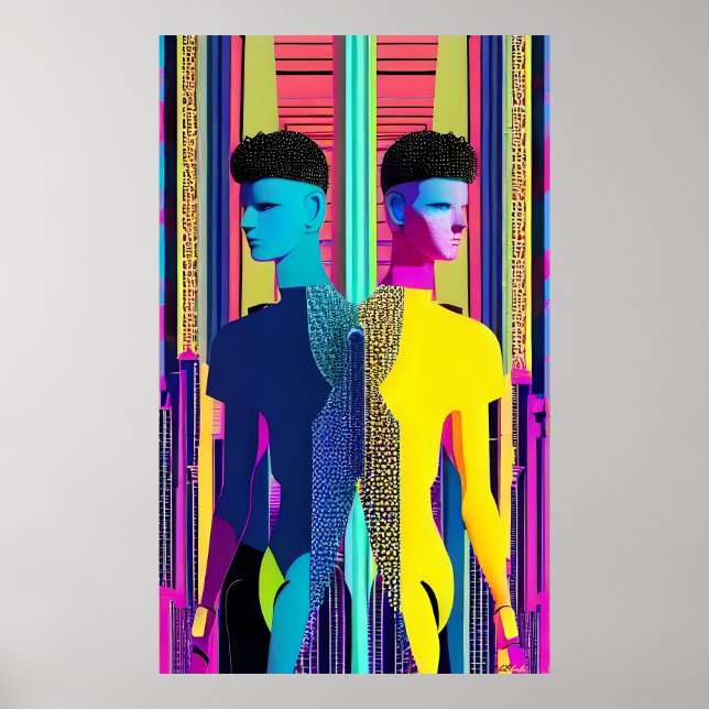 Twillingar för koncentration poster (Framsidan)