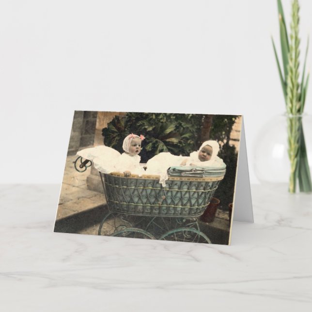 Twillingar för vintage kort (Framsida)