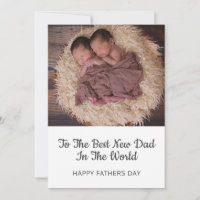 Twillingar - foto | Bästa nya pappa Fars dag