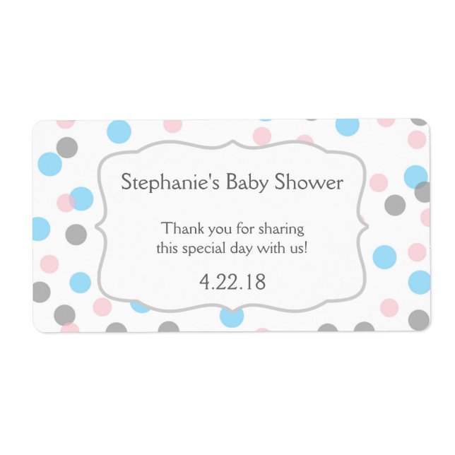 Twillingar/gender visar vattenflaskans fördel fraktsedel (Framsidan)