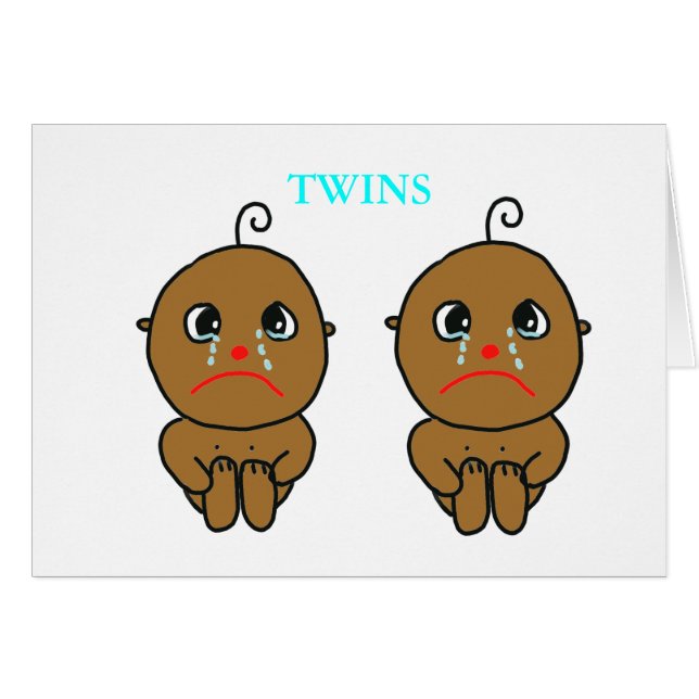 TWILLINGAR HÄLSNINGSKORT (Framsidan Horizontal)