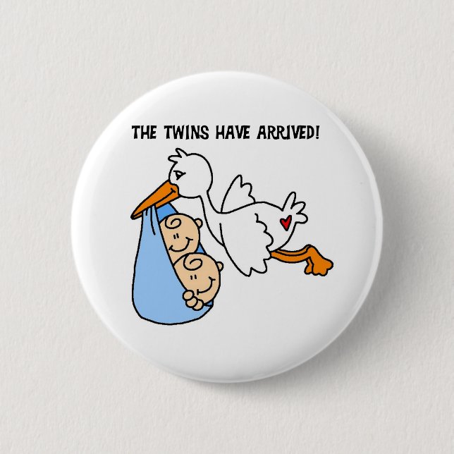 Twillingar har ankommit knapp (Framsida)