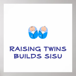 Twillingar i Finland Poster