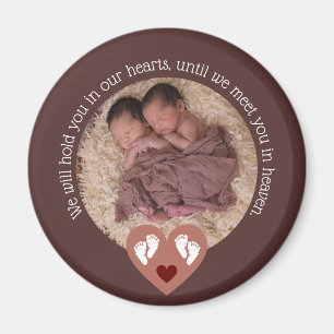 Twillingar Missfall Baby Loss Memorial Stillborn Magnet