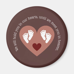 Twillingar Missfall Baby Loss Memorial Stillborn Magnet