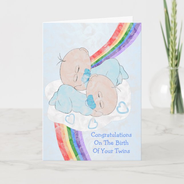 Twillingar New Born Kort (Framsida)