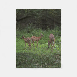 Twillingar och deras mammor fleecefilt