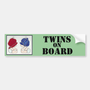 twillingar ombord bildekal