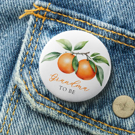 Twillingar Orange Baby Shower Grandma to BE Knapp
