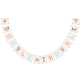 Twillingar Problem med Dubblan för babystövel i Cu Vimplar