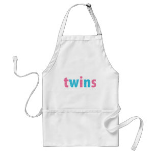 TWILLINGAR SAMLING - blandad {aqua + rosa} Förkläde