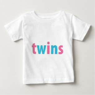 TWILLINGAR SAMLING - blandad {aqua + rosa} T-shirt