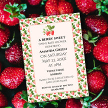 TWILLINGAR Small Berry Sweet Strawberry