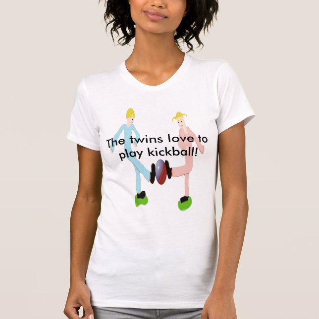 Twillingar sparkar moderskaptShirten Tee Shirt (Framsida)