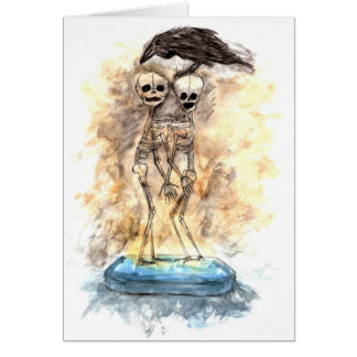 Twillingar - tomt hälsningskort