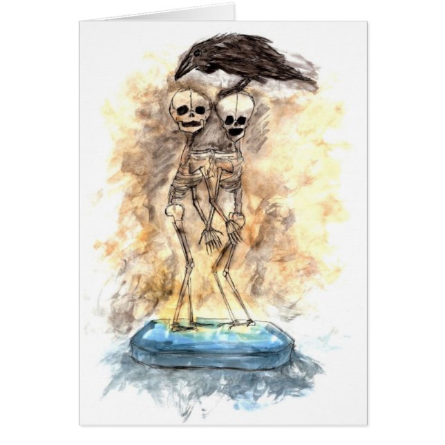 Twillingar - tomt hälsningskort (Framsidan)