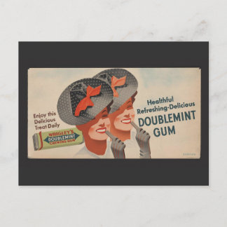 Twillingarna dubbla Mint Poster Art Vykort