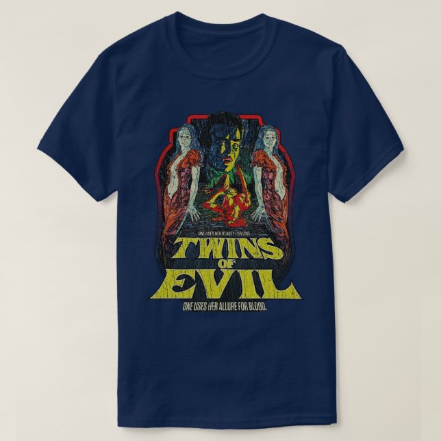 Twillingarna Evil 1971 T Shirt (Design framsida)