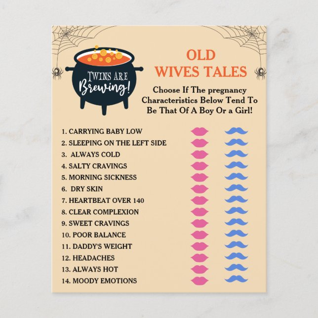 Twillingarna håller på att dela halloween-babyspel (Framsida)