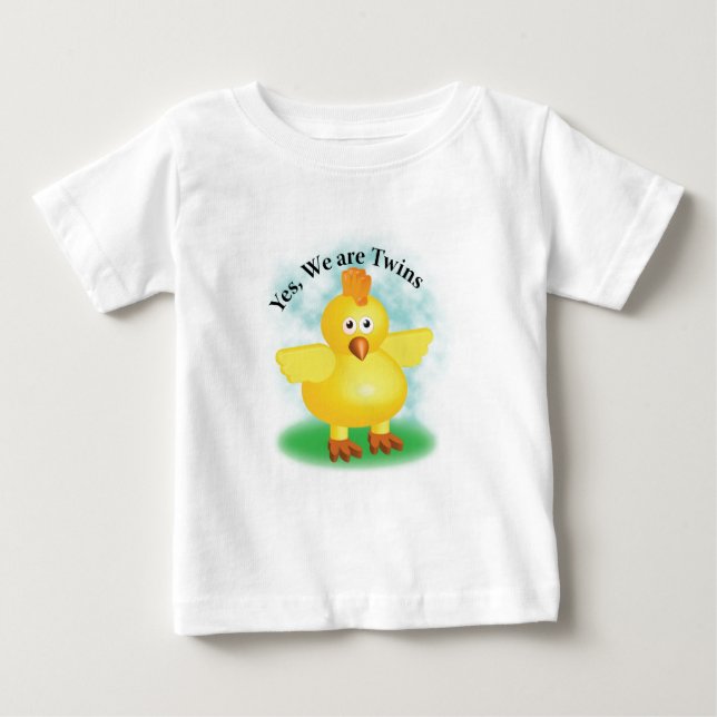 Twillingarna "Ja, vi är Twillingar" T-shirt (Framsida)