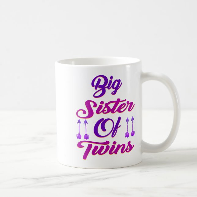 Twillingarnas stora syster New Big Sister Syskon P Kaffemugg (Höger)