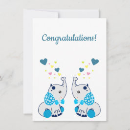 Twillingars födelse, grattisar