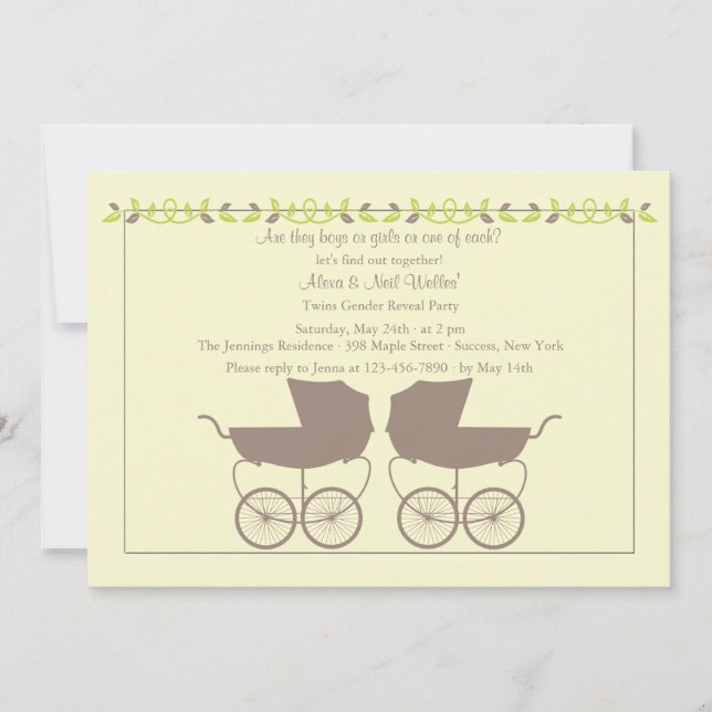 Twillingars Gender - inbjudan att visa (Framsida)