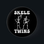 Twillingars Halloween Matching Skeletwins Funny Da Knapp<br><div class="desc">Twillingar Halloween Matching Skeletwins Funny Dancing Skeletons 6</div>