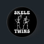 Twillingars Halloween Matching Skeletwins Funny Da Knapp<br><div class="desc">Twillingar Halloween Matching Skeletwins Funny Dancing Skeletons 6</div>