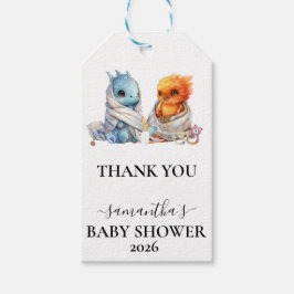 Twillingars Phoenix Dragon Fantasy Magic Presentetikett