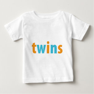 TWILLINGARSAMLING - pojkar {orange + aqua} Tröja