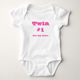 Twin#1, Big Sister T Shirt