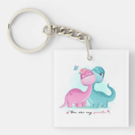 Twin Aqua och Rosa Dinosaur