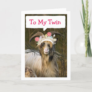 TWIN, BÄSTA VÄNNEN, BESTSISTER/QUEEN GRATTIS PÅ FÖ KORT