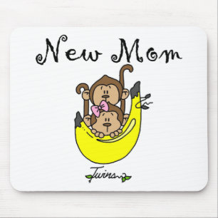 Twin Boy and Girl New mamma Tshirts Musmatta