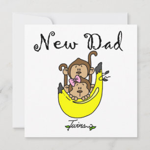 Twin Boy and Girl New Pappa Gifts