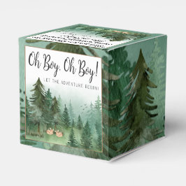 Twin Boy Hjort Woodland Baby Shower Presentaskar